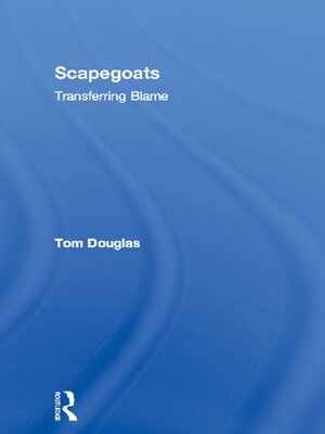 cover image of Scapegoats